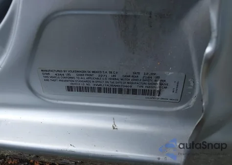 2010 Volkswagen Jetta Wolfsburg Edition from USA, damaged, VIN 3VWRJ7AJ8AM073469